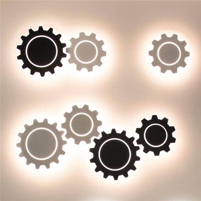Настенный светодиодный светильник Elektrostandard Gear L LED белый MRL LED 1100 4690389125379 - изображение 2 Настенный светодиодный светильник Elektrostandard Gear L LED белый MRL LED 1100 4690389125379 - изображение 2