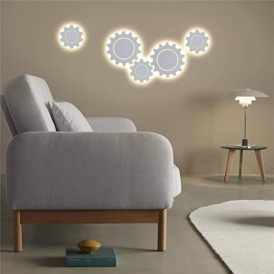 Настенный светодиодный светильник Elektrostandard Gear L LED белый MRL LED 1100 4690389125379 - изображение 4 Настенный светодиодный светильник Elektrostandard Gear L LED белый MRL LED 1100 4690389125379 - изображение 4