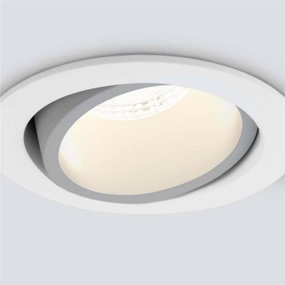 Встраиваемый светодиодный светильник Elektrostandard 15267/LED 7W 4200K белый/серебро 4690389175596 - изображение 3 Встраиваемый светодиодный светильник Elektrostandard 15267/LED 7W 4200K белый/серебро 4690389175596 - изображение 3