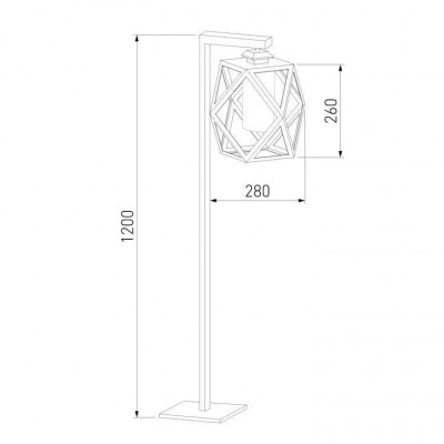 Уличный светильник Elektrostandard Ambra 35133/F черный 4690389176876 - изображение 2 Уличный светильник Elektrostandard Ambra 35133/F черный 4690389176876 - изображение 2