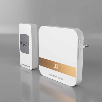 Звонок беспроводной Elektrostandard DBQ24M WL 52M IP44 белый 4690389146886 - изображение 2 Звонок беспроводной Elektrostandard DBQ24M WL 52M IP44 белый 4690389146886 - изображение 2