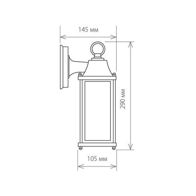 Уличный настенный cветильник Elektrostandard 1008D Brick белый 4690389106767 - изображение 2 Уличный настенный cветильник Elektrostandard 1008D Brick белый 4690389106767 - изображение 2