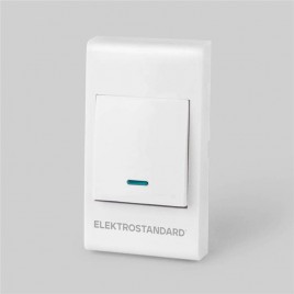 Кнопка для проводного звонка Elektrostandard 26021/00 белый 4690389175527