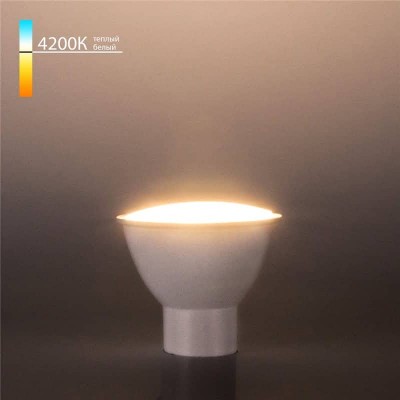 Лампа светодиодная Elektrostandard GU10 7W 4200K матовая 4690389151330 - изображение 2 Лампа светодиодная Elektrostandard GU10 7W 4200K матовая 4690389151330 - изображение 2