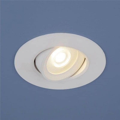 Встраиваемый светодиодный светильник Elektrostandard 9914 LED 6W WH белый 4690389138652 - изображение 2 Встраиваемый светодиодный светильник Elektrostandard 9914 LED 6W WH белый 4690389138652 - изображение 2