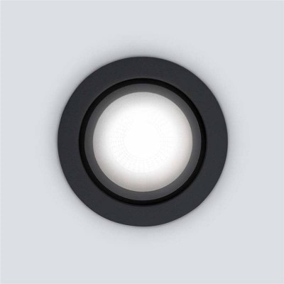 Встраиваемый светодиодный светильник Elektrostandard 15267/LED 7W 4200K черный/черный 4690389175589 - изображение 4 Встраиваемый светодиодный светильник Elektrostandard 15267/LED 7W 4200K черный/черный 4690389175589 - изображение 4
