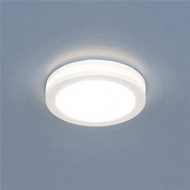Встраиваемый светодиодный светильник Elektrostandard DSKR80 5W 3300K 4690389056703