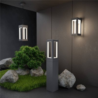 Уличный светодиодный светильник Elektrostandard Frame 1529 Techno Led серый 4690389172373 - изображение 4 Уличный светодиодный светильник Elektrostandard Frame 1529 Techno Led серый 4690389172373 - изображение 4