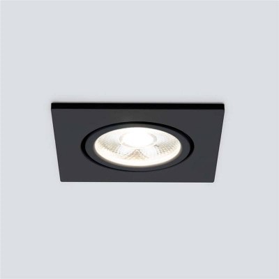 Встраиваемый светодиодный светильник Elektrostandard 15273/LED черный 4690389176661 - изображение 2 Встраиваемый светодиодный светильник Elektrostandard 15273/LED черный 4690389176661 - изображение 2