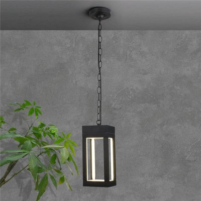 Уличный подвесной светодиодный светильник Elektrostandard Frame 1528 Techno Led черный 4690389172366 - изображение 3 Уличный подвесной светодиодный светильник Elektrostandard Frame 1528 Techno Led черный 4690389172366 - изображение 3