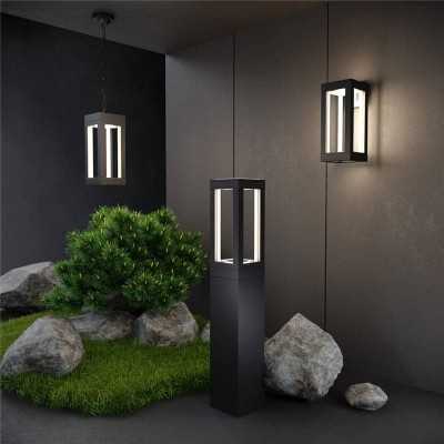 Уличный подвесной светодиодный светильник Elektrostandard Frame 1528 Techno Led черный 4690389172366 - изображение 4 Уличный подвесной светодиодный светильник Elektrostandard Frame 1528 Techno Led черный 4690389172366 - изображение 4