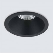 Встраиваемый светодиодный светильник Elektrostandard 15266/LED черный 4690389175534