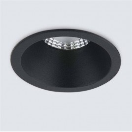 Встраиваемый светодиодный светильник Elektrostandard 15266/LED черный 4690389175534