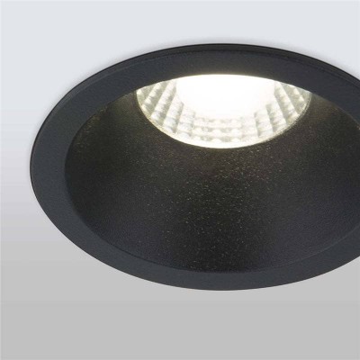 Встраиваемый светодиодный светильник Elektrostandard 15266/LED черный 4690389175534 - изображение 3 Встраиваемый светодиодный светильник Elektrostandard 15266/LED черный 4690389175534 - изображение 3