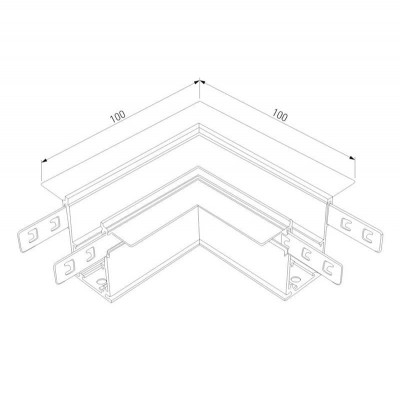 Коннектор L-образный внутренний Elektrostandard Slim Magnetic 85093/00 4690389178986 - изображение 2 Коннектор L-образный внутренний Elektrostandard Slim Magnetic 85093/00 4690389178986 - изображение 2