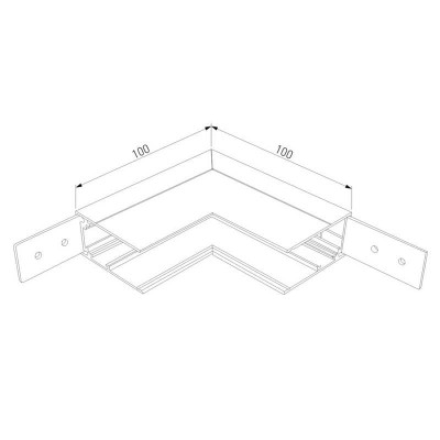 Коннектор L-образный внутренний Elektrostandard Slim Magnetic 85091/00 4690389178993 - изображение 2 Коннектор L-образный внутренний Elektrostandard Slim Magnetic 85091/00 4690389178993 - изображение 2