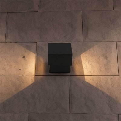 Уличный настенный светодиодный светильник Elektrostandard 1607 Techno LED Fobos графит 4690389086069 - изображение 4 Уличный настенный светодиодный светильник Elektrostandard 1607 Techno LED Fobos графит 4690389086069 - изображение 4