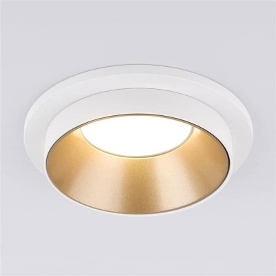 Встраиваемый светильник Elektrostandard 113 MR16 золото/белый 4690389169007 - изображение 3 Встраиваемый светильник Elektrostandard 113 MR16 золото/белый 4690389169007 - изображение 3