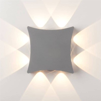 Уличный настенный светодиодный светильник Elektrostandard 1631 Techno LED серый 4690389157752 - изображение 2 Уличный настенный светодиодный светильник Elektrostandard 1631 Techno LED серый 4690389157752 - изображение 2