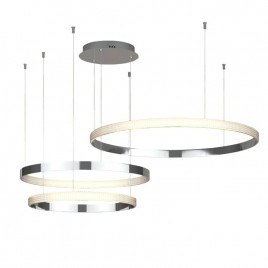 Подвесной светодиодный светильник Eurosvet Smart Posh 90275/3 хром