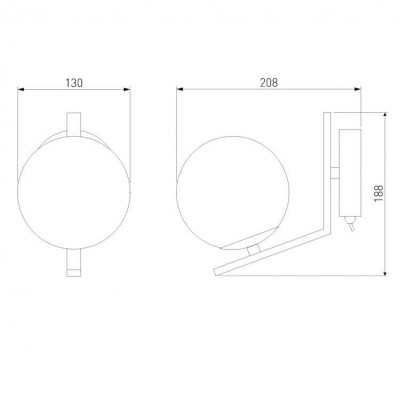 Бра Eurosvet Shape 70131/1 хром - изображение 2 Бра Eurosvet Shape 70131/1 хром - изображение 2