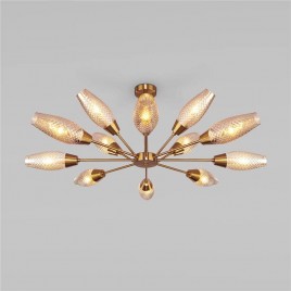 Подвесная люстра Eurosvet Thalia 60140/12 золото