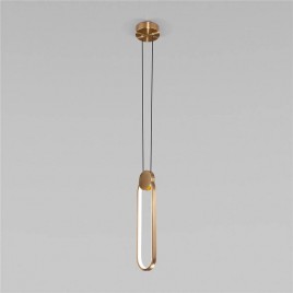Подвесной светодиодный светильник Eurosvet Style 50218/1 LED бронза