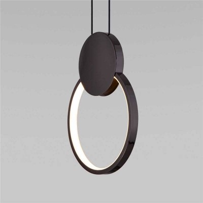 Подвесной светодиодный светильник Eurosvet Style 50217/1 LED черный жемчуг - изображение 2 Подвесной светодиодный светильник Eurosvet Style 50217/1 LED черный жемчуг - изображение 2