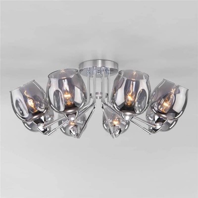 Потолочная люстра Eurosvet Marci 30164/8 хром - изображение 3 Потолочная люстра Eurosvet Marci 30164/8 хром - изображение 3
