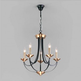 Подвесная люстра Eurosvet Lazzaro 60098/5 черный
