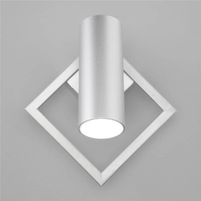 Светодиодный спот Eurosvet Turro 20091/1 LED серебро - изображение 2 Светодиодный спот Eurosvet Turro 20091/1 LED серебро - изображение 2