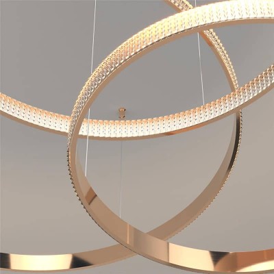 Подвесной светодиодный светильник Eurosvet Smart Posh 90275/5 медный - изображение 4 Подвесной светодиодный светильник Eurosvet Smart Posh 90275/5 медный - изображение 4