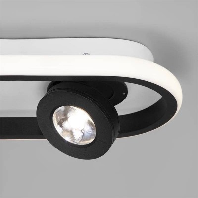 Светодиодный спот Eurosvet Slam 20123/2 LED белый / черный - изображение 3 Светодиодный спот Eurosvet Slam 20123/2 LED белый / черный - изображение 3