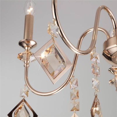 Подвесная люстра Eurosvet Telao 10120/5 золото/тонированный хрусталь Strotskis Smart - изображение 3 Подвесная люстра Eurosvet Telao 10120/5 золото/тонированный хрусталь Strotskis Smart - изображение 3