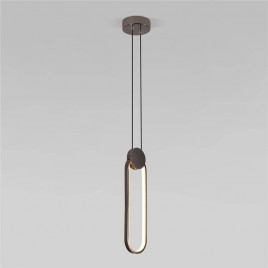 Подвесной светодиодный светильник Eurosvet Style 50218/1 LED черный жемчуг
