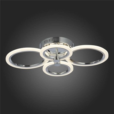 Потолочная светодиодная люстра Evoled Cerina SLE500512-04 - изображение 3 Потолочная светодиодная люстра Evoled Cerina SLE500512-04 - изображение 3