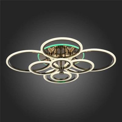 Потолочная светодиодная люстра Evoled Cerina SLE500582-08RGB - изображение 3 Потолочная светодиодная люстра Evoled Cerina SLE500582-08RGB - изображение 3