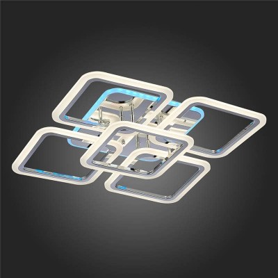 Потолочная светодиодная люстра Evoled Qutro SLE200412-05RGB - изображение 3 Потолочная светодиодная люстра Evoled Qutro SLE200412-05RGB - изображение 3