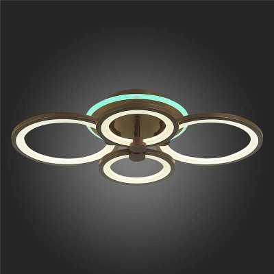 Потолочная светодиодная люстра Evoled Leto SLE200372-04RGB - изображение 3 Потолочная светодиодная люстра Evoled Leto SLE200372-04RGB - изображение 3