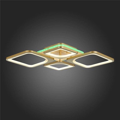 Потолочная светодиодная люстра Evoled Giura SLE500322-04RGB - изображение 3 Потолочная светодиодная люстра Evoled Giura SLE500322-04RGB - изображение 3