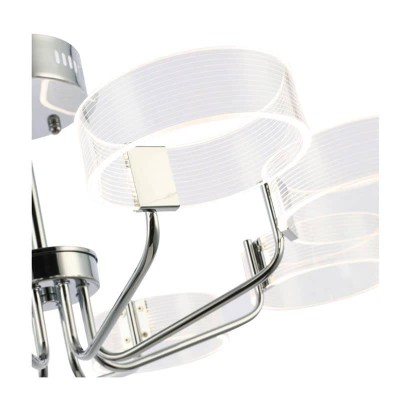 Потолочная светодиодная люстра Evoluce Solla SLE283102-08 - изображение 3 Потолочная светодиодная люстра Evoluce Solla SLE283102-08 - изображение 3