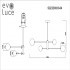 Подвесная люстра Evoluce Arcola SLE220103-04 - изображение 2 Подвесная люстра Evoluce Arcola SLE220103-04 - изображение 2