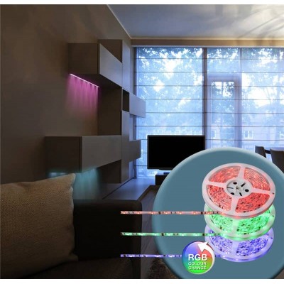 Светодиодная лента Globo 5M RGB 27W 38990 - изображение 3 Светодиодная лента Globo 5M RGB 27W 38990 - изображение 3