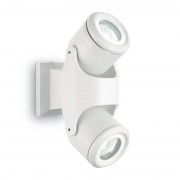 Уличный настенный светильник Ideal Lux Xeno AP2 Bianco 129495