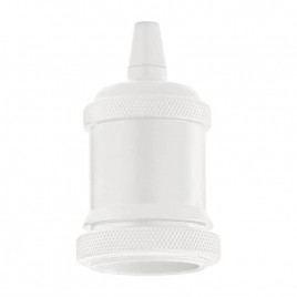 Патрон Ideal Lux Portalampada E27 Ghiera Bianco 249186