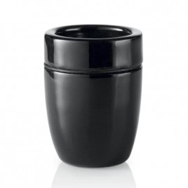 Патрон Ideal Lux Portalampada E27 Ceramica Nero 155234