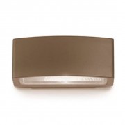 Уличный настенный светильник Ideal Lux Andromeda AP1 Coffee 163536