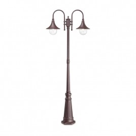 Садово-парковый светильник Ideal Lux Cima PT2 Coffee 246840