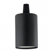 Патрон Ideal Lux Portalampada E27 Liscio Nero 242576