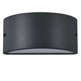 Уличный настенный светильник Ideal Lux Rex-2 AP1 Antracite 092423
